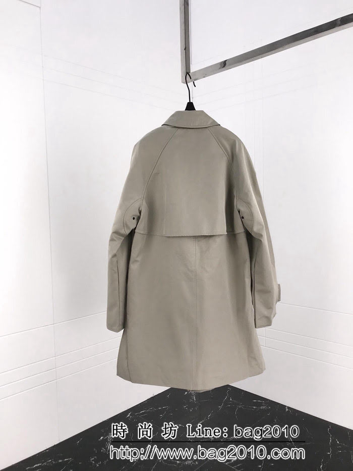 BURBERRY巴寶莉 經典英倫風格 2018新品風衣 男女同款 蠟脂棉質嘎巴甸輕便大衣 ydi2390